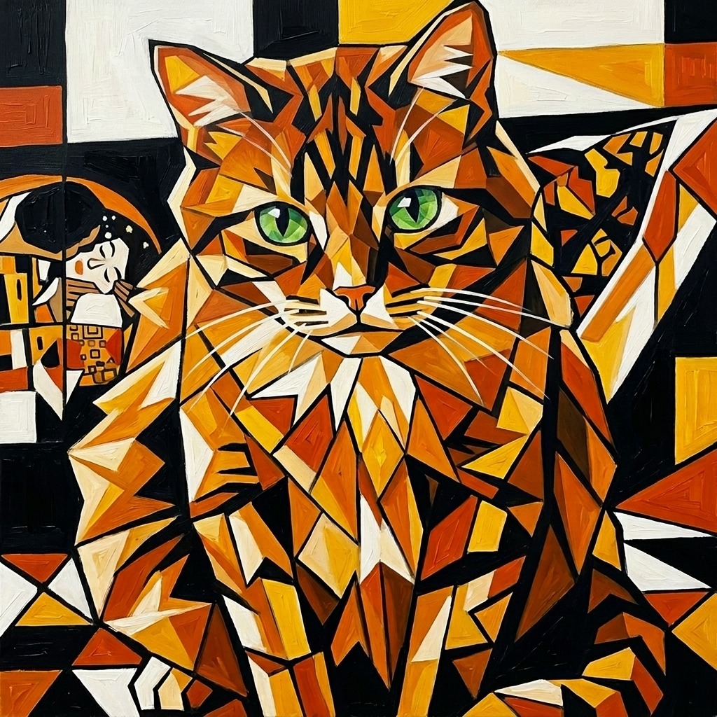 Pop-Art Masterpiece - Geometria Duszy autorstwa Margo Trigo